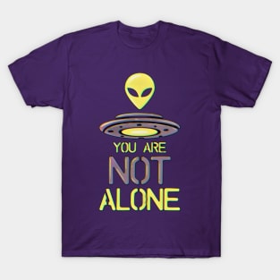 you are not alone vintage vibes T-Shirt